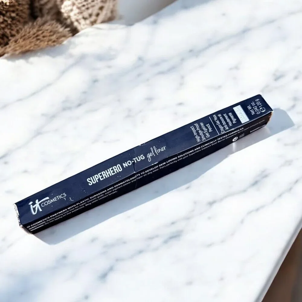 IT Cosmetics NEW Superhero No-Tug Gel Eyeliner in Brilliant Brown Shade